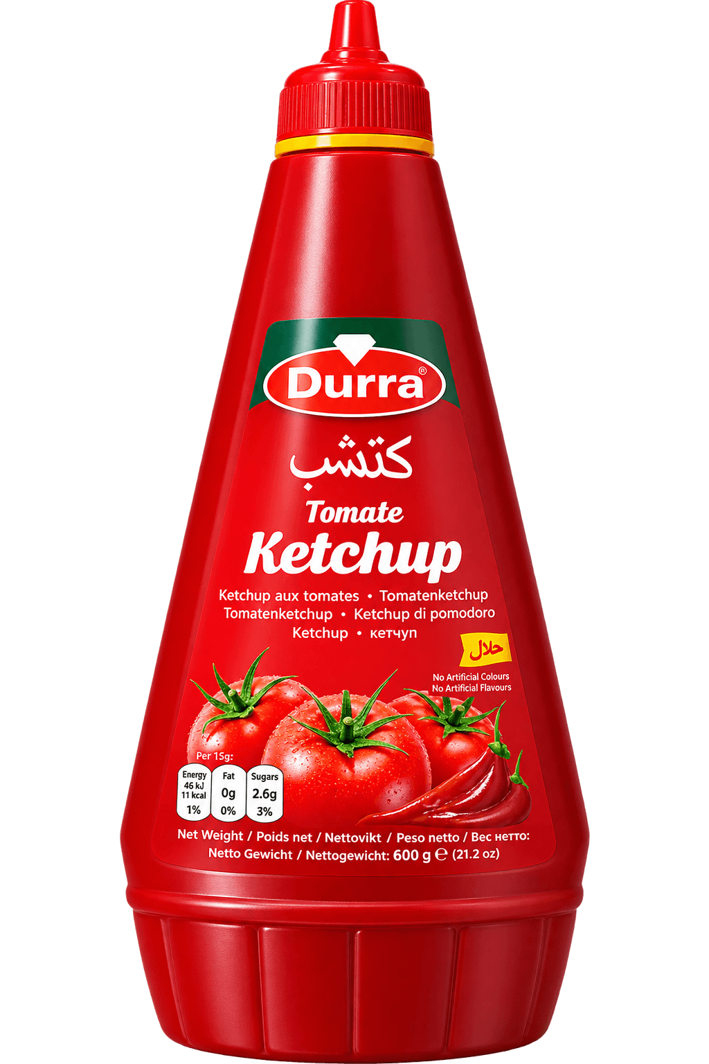 Durra Rajčatový kečup pálivý 900g